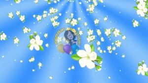 Футаж Весеннее Цветение. Фон для монтажа Яблоневый цвет