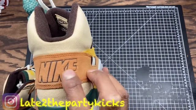 Nike Air Trainer SC High (Wheat Green Yellow) Review Retail смотреть онлайн