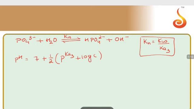 PU 1 | JEE S2 | Chemistry | Ionic Equilibrium | Lecture 2 | Slide 28 | pH Calculation | EX 5
