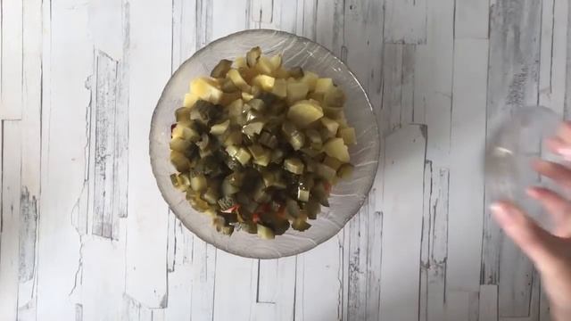 СОКРОВИЩНИЦА ВИТАМИНОВ  Классический винегрет с квашеной капустой