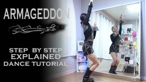 aespa 에스파 'Armageddon' Dance Tutorial｜ Step by Step EXPLAINED by Kathleen Carm