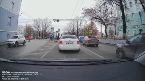 iBOX EVO LaserVision WiFi Signature Dual Пример видео День