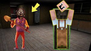 БАБКА ГРЕННИ СТАЛА ПРИВЕТ СОСЕД И ЗАТРОЛИЛА GRANDPA В МАЙНКАФТ   НУБИК В MINECRAFT ЛОВУШКА GRANNY