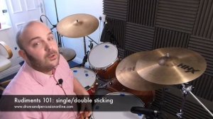 Rudiment 101: Single and doubles