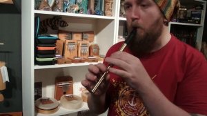 Вистл High D Whistle Brass Nightingale non tunable / Вистл А. Караваева / Хай-вистл/ shamanic.moscow