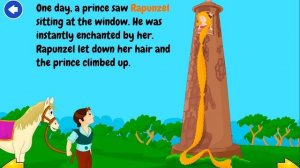 Rapunzel Story in English with Subtitles | English Fairy Tales | Sreeja's Vlog