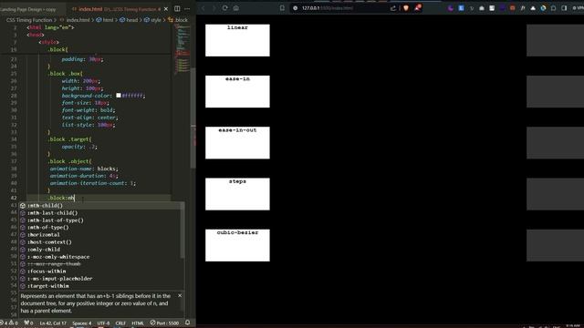CSS Timing Function | CSS Ease-In, Ease-In-Out, Steps, Cubic-Bezier | Learn HTML & CSS3 Animation