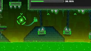 level 2 "Thunder Zone" 100% complete (all coins) | geometry dash lunar