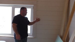 ДОМ ИЗ КЛЕЕНОГО БРУСА - завершение строительства, внутренняя отделка.