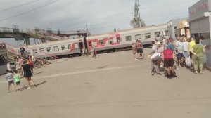 ОСТАНОВКИ НА СТАНЦИЯХ ИЗ ОКНА ПОЕЗДА №478 АДЛЕР - ЧЕЛЯБИНСК.АВГУСТ 2022.
