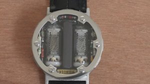 Nixie 2-tube watch d=47mm, 3D accelerometer and RGB backlight