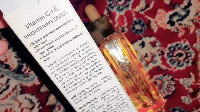 Maliao vitamin C + E brightening serum glow & radiance complexion skin get fair @sitarayaseensana