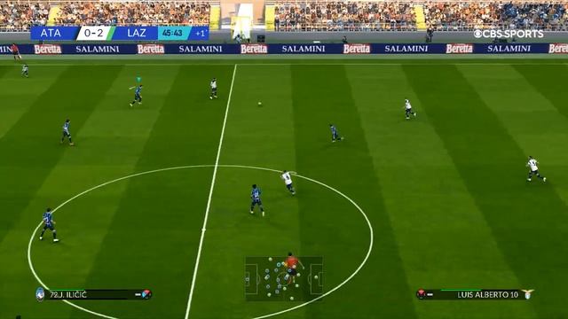 PES2021 Аталанта Лацио