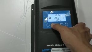 MPPT Solar Charge Controller Set LiFePO4 Battery TYPE