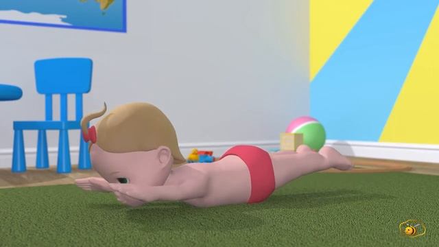 Зарядка для детей Учимся с Масиком и Малышкой упражнения и подвижные игры для малышей от 2 лет