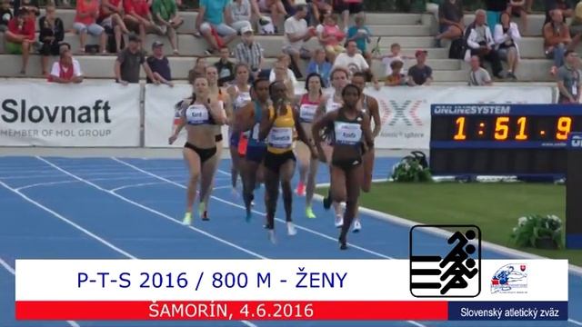 PTS 4 6 2016 800M ŽENY смотреть онлайн