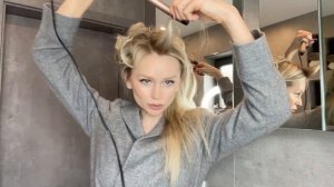 Укладка волос | Объемные кудри на плойку в домашних условиях | Делюсь своими секретами укладки✨