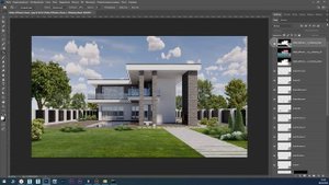 Stable Diffusion в архитектурной 3D визуализации