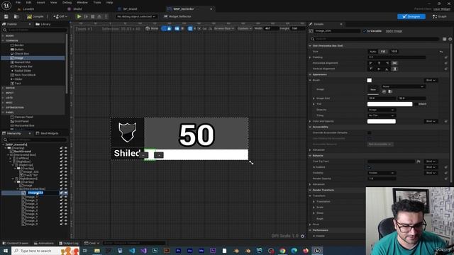 355.Add widget to item