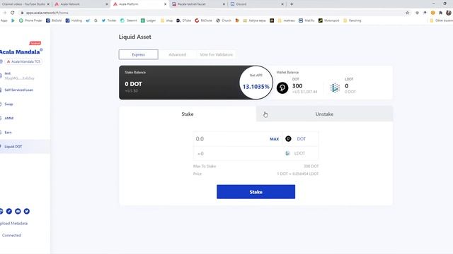 ДеФин. Децентрализованные финансы. ACALA - PolkaDot