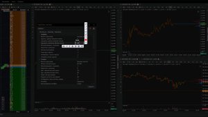 Настройка ,скрытия объемов в ленте сделок (тики) Tiger.Trade