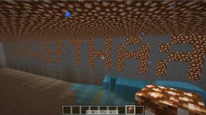 3 выпуск. Как сделать название станции без модов? Minecraft