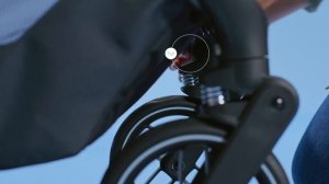 Как пользоваться тормозом коляски Maxi-Cosi Oxford Plus