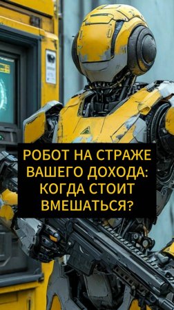 Робот на страже вашего дохода: когда стоит вмешаться?