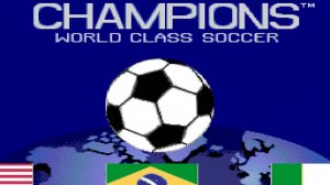 Champions World Class Soccer | Sega Mega Drive (Genesis).