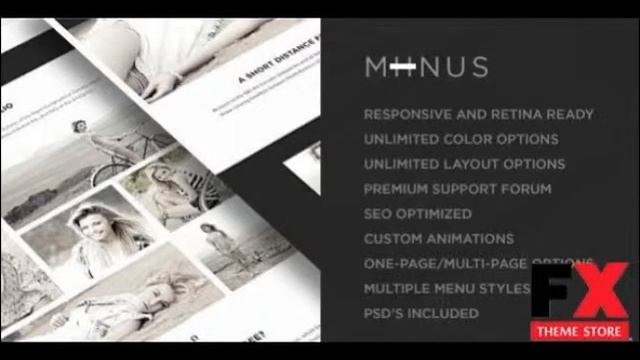 Preview Palette - One Page Parallax WordPress Theme TForest