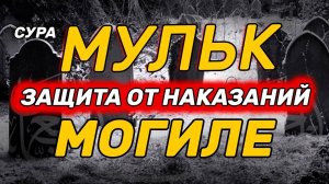 СУРА МУЛЬК |ЗАЩИТА ОТ НАКАЗАНИЙ В МОГИЛЕ |ОЧЕНЬ КРАСИВОЕ ЧТЕНИЕ КОРАНА