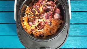 ГЕНИАЛЬНО - ПРОСТО!  Копченые РЕБРЫШКИ с картошкой в мультиварке  СЕМЬЯ ДОВОЛЬНА!