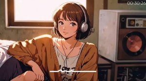 Sunday Morning Acousic Lofi🎻 # 1hour Retro Lofi [ Beats to Chill & Relax ] [720p]