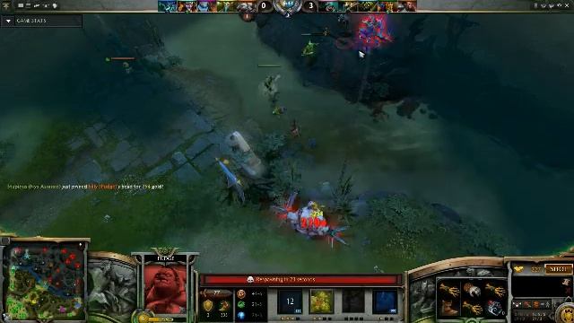 Dota 2 - Pudge Takes the Bait смотреть онлайн