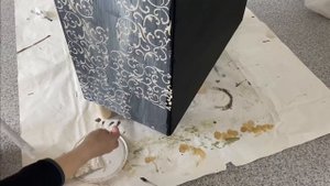 Как перекрасить свою мебель? Делаем функциональную тумбу из старого шкафа. DIY «до» и «после»