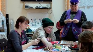 Ушковая техника _ вышивка аппликация _ мастер класс