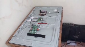 CARA PERBAIKI TV LED LG 43in LAMPU POWER BERKEDIPKEDIP
