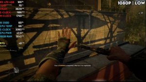 Dying Light 2 : RX 470 + I5 2500 - 1080p Low Settings