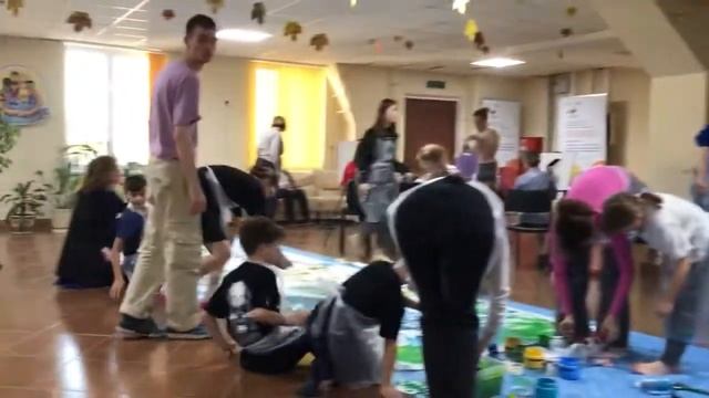 Перформанс «Замыслы» — совместное создание картины