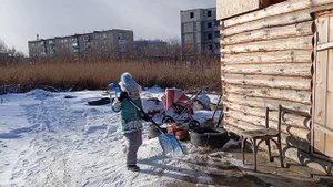 Будни нашей семьи.Вечер.