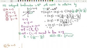 Orthogonal Transformation on Reflection by Locus passing through origin| Examples