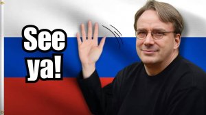 Линукс всё. Линус Торвалдс пошёл крестовым походом на Россию.