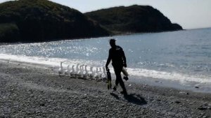 Самое нелепое видео о подводной охоте в Приморье