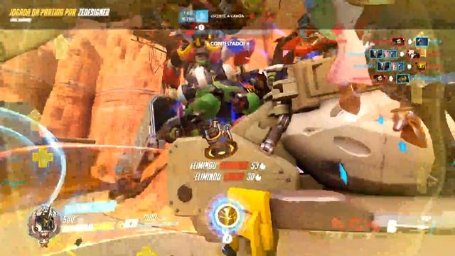 Zarya + Reinhardt + Hanzo = Abate Sextuplo смотреть онлайн