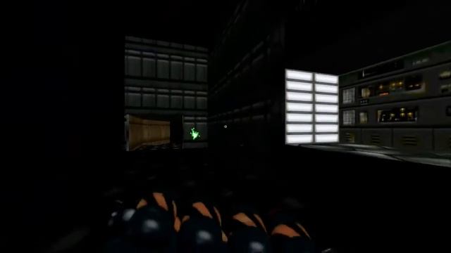 Dark Forces Mod running with GZDoom (E1M1) смотреть онлайн