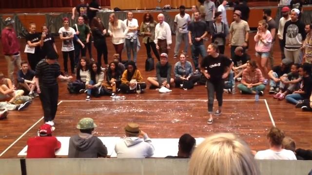 Ina (ATF collective) vs. Lu / Locking battle / Wake Up Battle 2014 смотреть онлайн