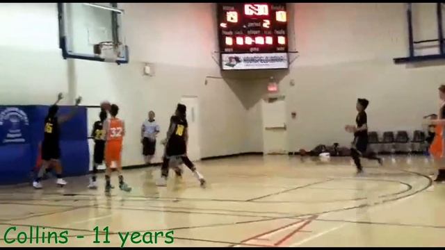 Dominant 11 Year Old Small Forward - Collins Ngondu смотреть онлайн
