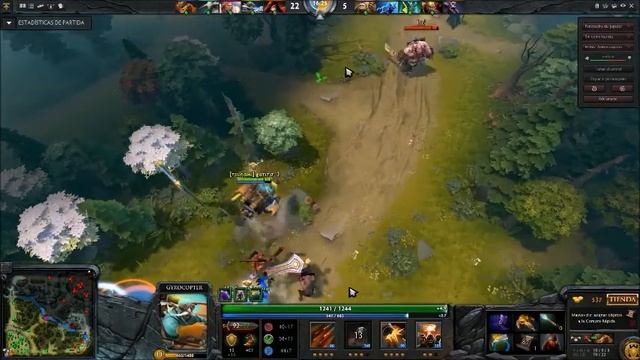 Gyrocopter dota 2 - Lord Gb epic game смотреть онлайн