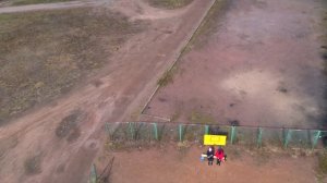 Квадрокоптер, пробный полёт.