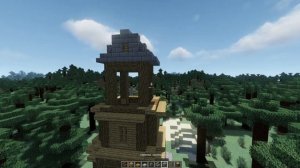 КАК ПОСТРОИТЬ СРЕДНЕВЕКОВУЮ МЕЛЬНИЦУ В МАЙНКРАФТ  ? СРЕДНЕВЕКОВАЯ МЕЛЬНИЦА В МАЙНКРАФТ